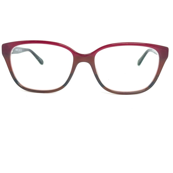 Coach HC 6103 5445 Burgundy Tortoise Gradient Square Eyeglasses 54-16-140 H15930